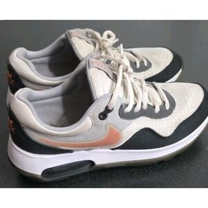 Nike Air Max Motif Kids Gradeschool GS Shoe‎ 5Y Sneakers Black EUC